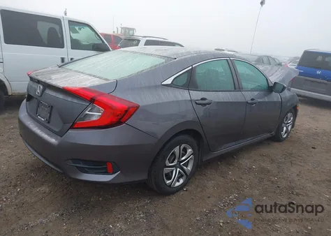 2018 Honda Civic Lx из США, поврежденный, VIN 19XFC2F51JE200782
